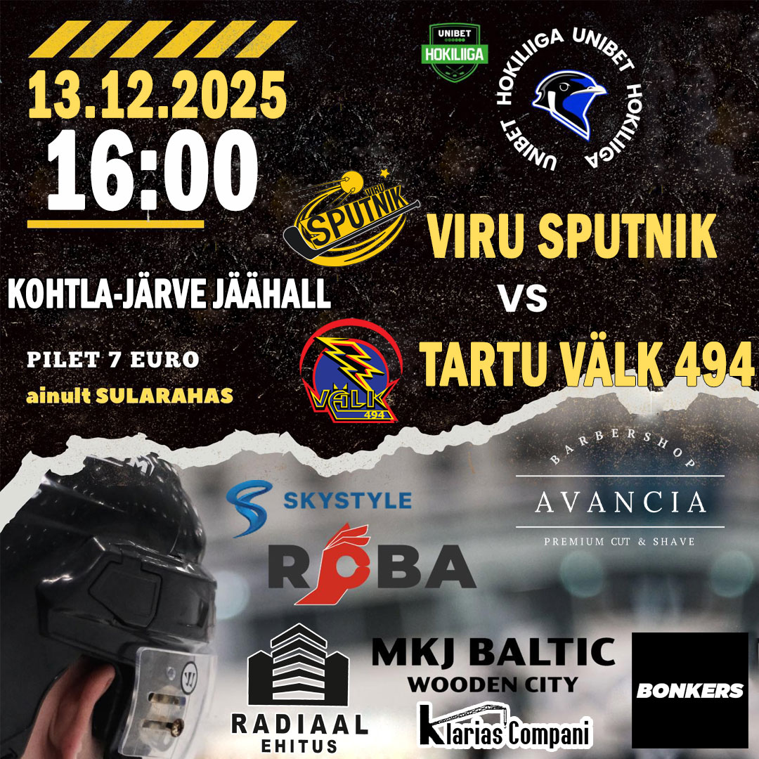 hc virusputnik hc tartu valk 494 13.12
